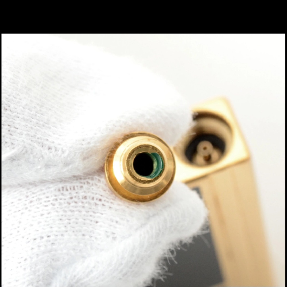 Rare Vintage  DuPont Gatsby Lighter Gold and Plated With Black Lacquer(Authentic - Picture 14 of 16